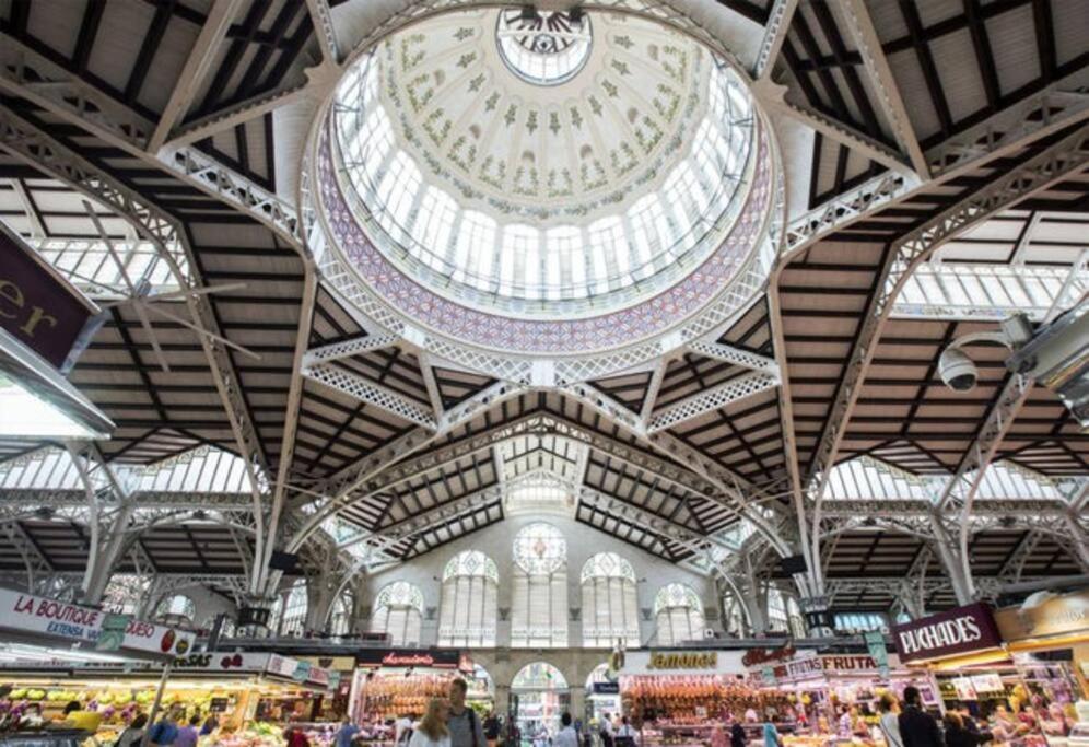 Central Market Beautiful Loft Walencja Zewnętrze zdjęcie