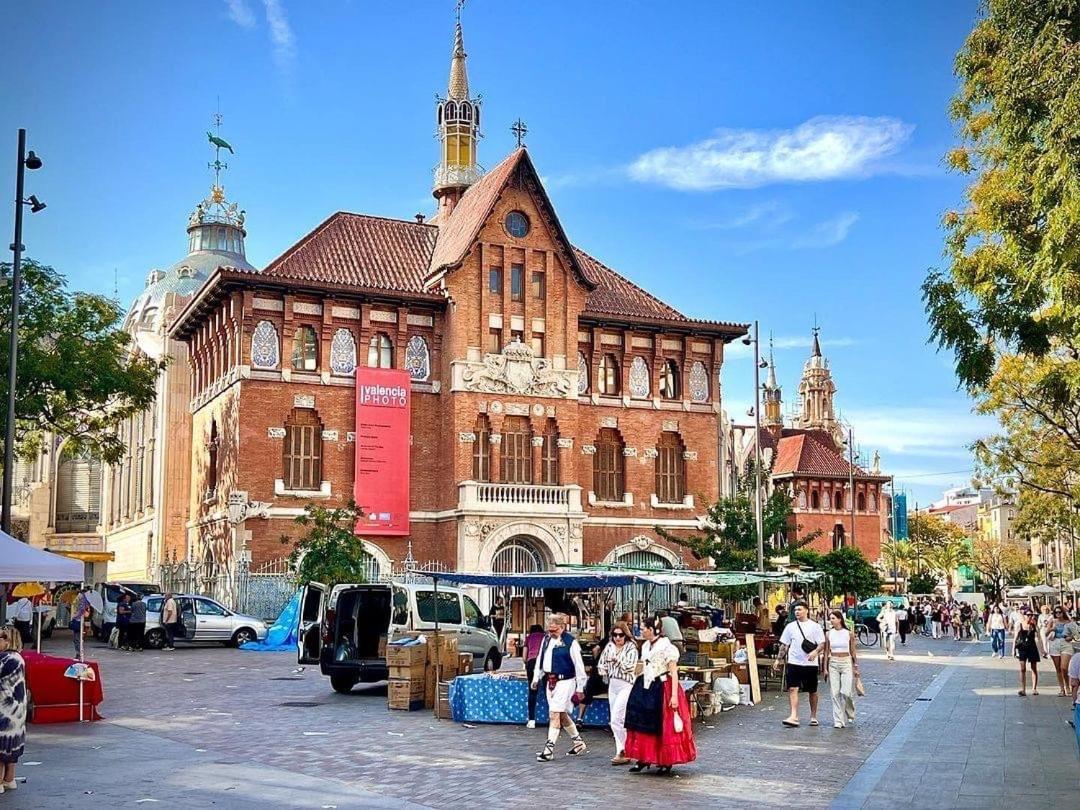 Central Market Beautiful Loft Walencja Zewnętrze zdjęcie